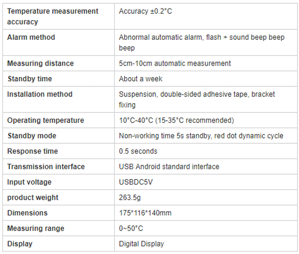 K3 thermometer specs (3)